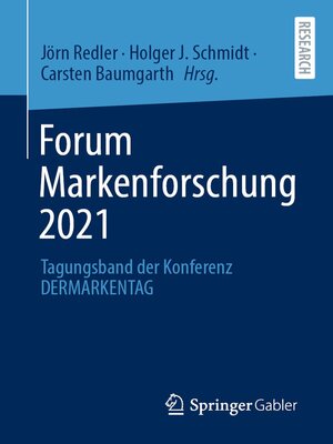 cover image of Forum Markenforschung 2021